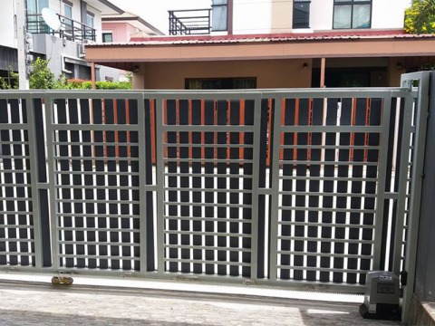 ติดตั้งประตูรั้วรีโมทอัตโนมัติ