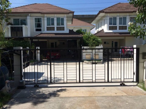 ประตูอัตโนมัติ-ประตูรั้วรีโมทฃ